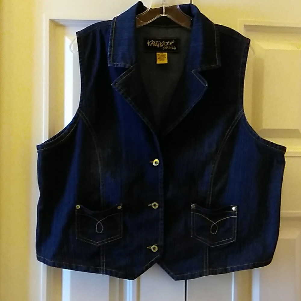 KAXXIKAZE  denim vest